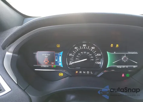 2017 Lincoln Mkz Hybrid Reserve from USA, damaged, VIN 3LN6L5MU7HR650916